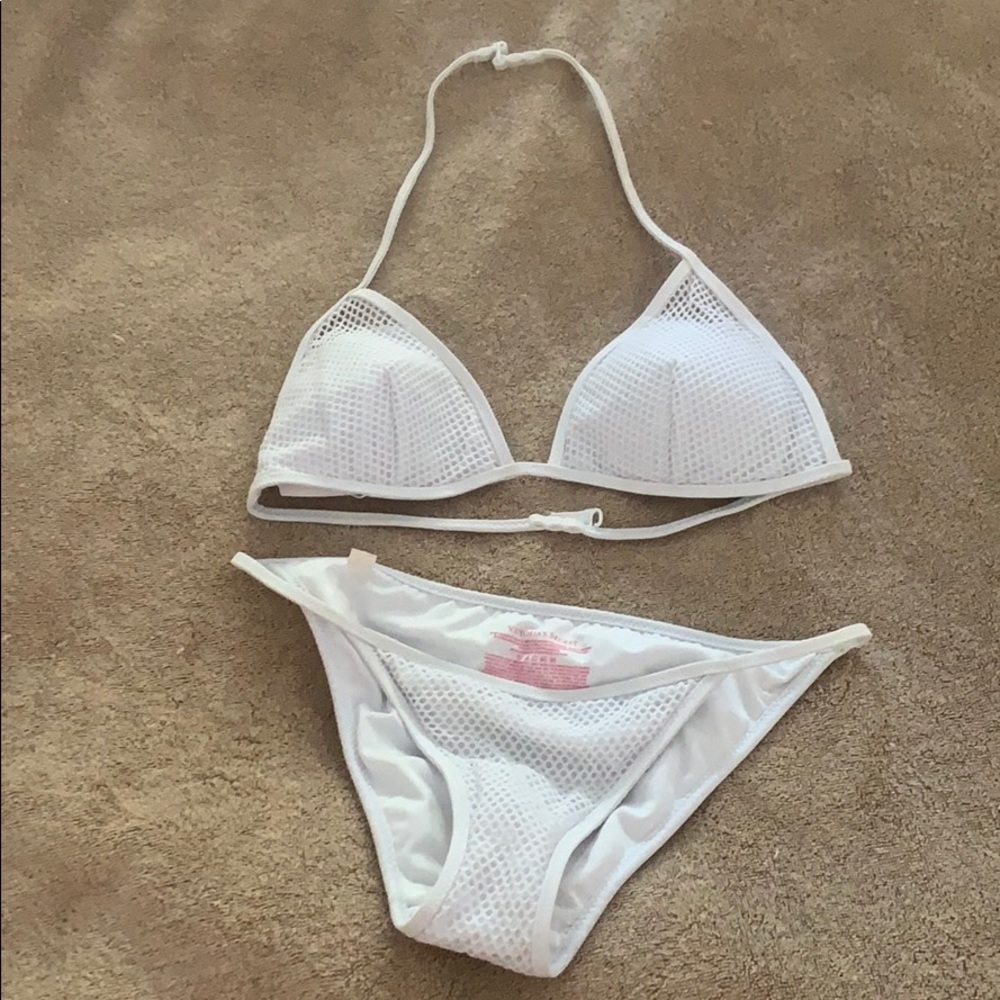 White bikini